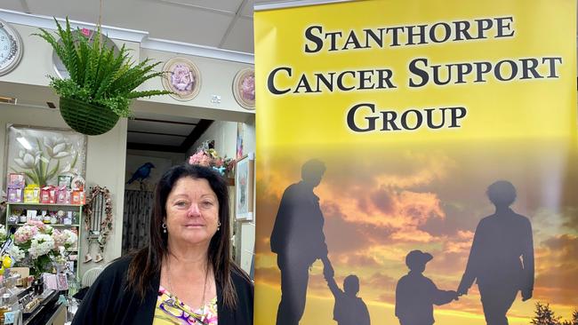 STRONGER TOGETHER: Stanthorpe Cancer Support Group chairwoman Debbie Wilmot said the group would be stronger after the callous act.