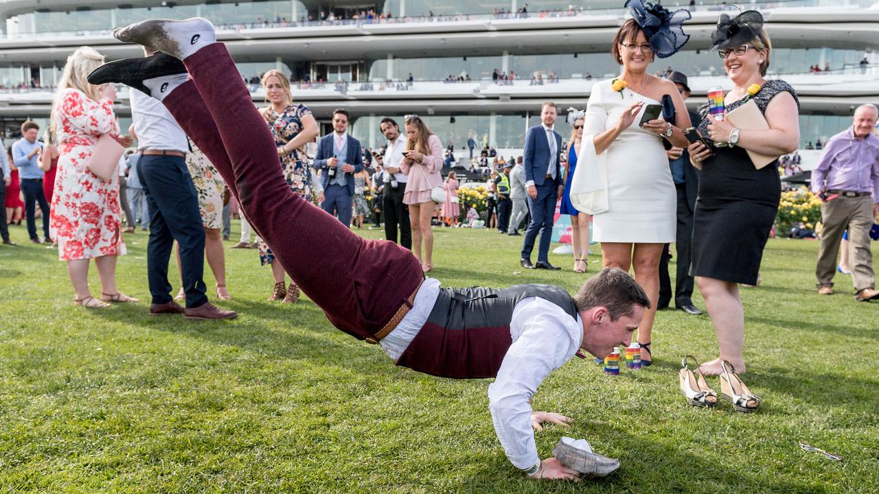 … amateur Dancing With the Stars re-enactments. Picture: Jack Nowakowski