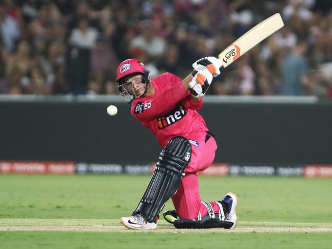 Josh Philippe of the Sixers blasted 83 off 52 balls. Picture: AAP Image/Jason O'Brien