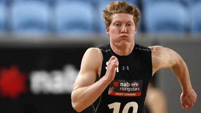 Matthew Rowell is the nominal No.1 pick and is expected to be a Sun. Picture: Dylan Burns/Getty Images