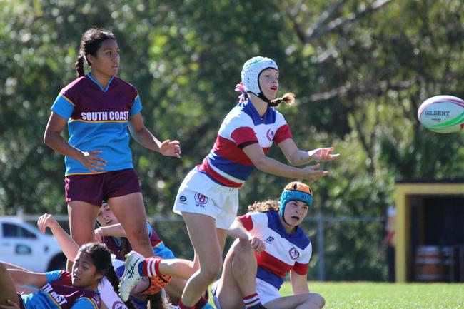 QRSS Girls 7s State Championships action at Ballymore Stadium on Sunday June 2, 2024.