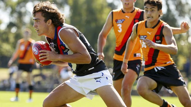 Ned Conway, in action for the Western Jets, is joining the Wodonga Raiders. Photo by Martin Keep/AFL Photos via Getty Images