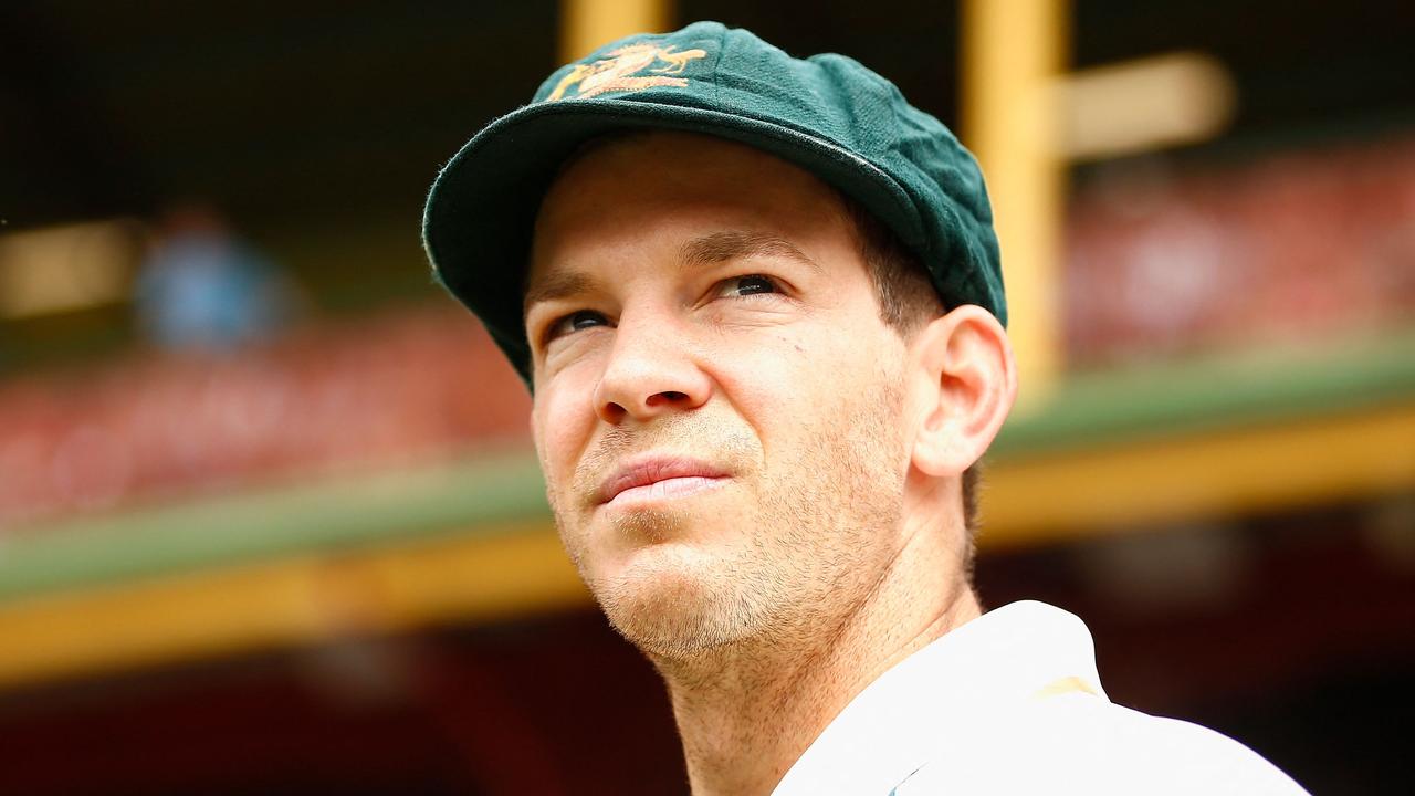 Former Test captain Tim Paine says Cricket Australia ‘put a gun to my head’. Picture: Jeremy Ng/AFP