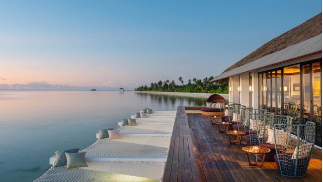 Make the most of this half price deal at the luxury Pullman Maldives Maamutaa. Picture: Luxury Escapes