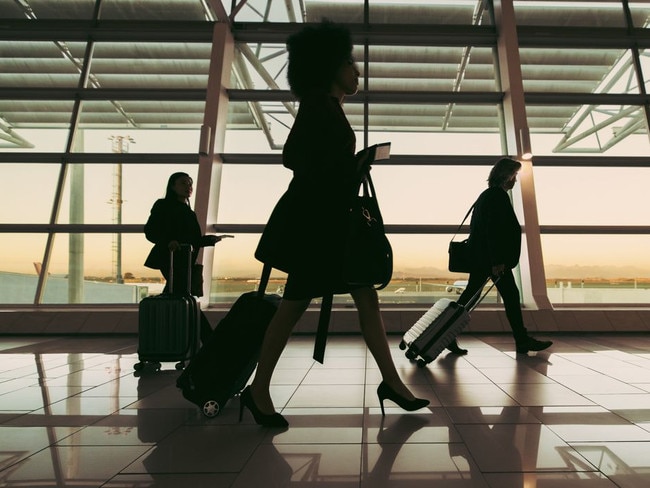 A third of business travelers reported that they are taking fewer trips than before 2020, according to a survey conducted in August for the U.S. Travel Association. PHOTO: ISTOCK