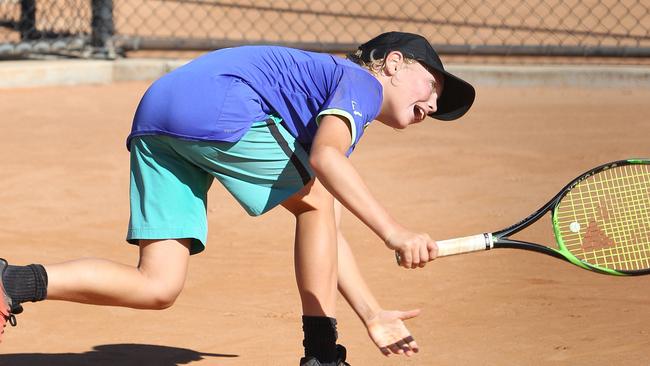 Cruz Hewitt played hard at Carrara. Pic Mike Batterham