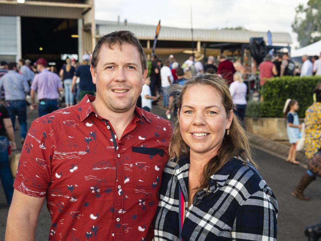 Matthew and Natalie Rae at Meatstock at Toowoomba Showgrounds, Friday, April 8, 2022. Picture: Kevin Farmer