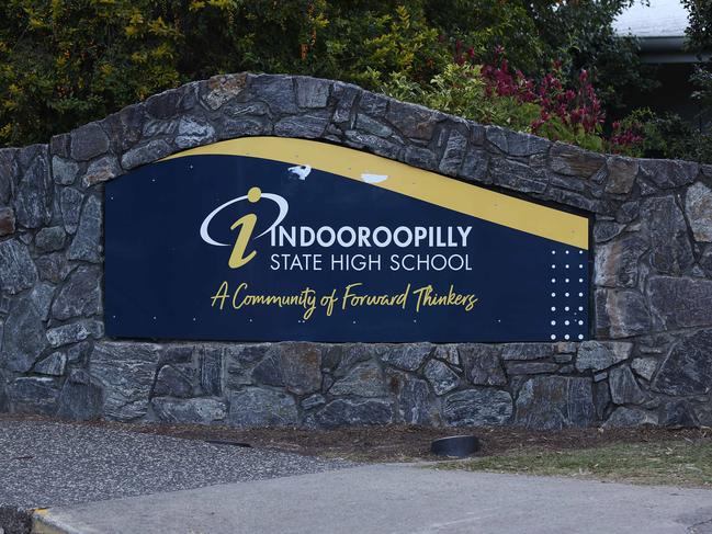 Indooroopilly State High School will now be closed until at least August 14. Picture: Tara Croser.