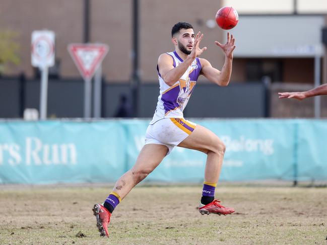 Saad El-Hawli has made the jump from local footy with Altona in 2022 to VFL for the first half of 2023 to being drafted by Essendon. Picture: George Salpigtidis