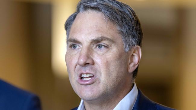 Deputy Labor leader Richard Marles said Mr Keating could ‘speak for himself’ but did not represent the opposition’s view. Picture: NCA NewsWire / David Geraghty