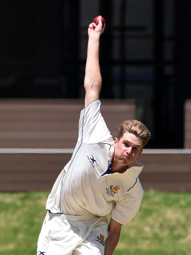 Toowoomba's Harry Weir was exceptional in taking 3-34. Picture: Steve Holland