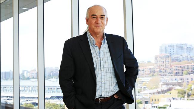 Former Liverpool legend Craig Johnston pictured at the Art Gallery in Sydney, promoting the upcoming game between Liverpool and Sydney FC at ANZ Stadium. Picture: Toby Zerna