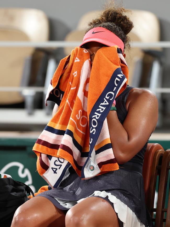 Naomi Osaka came so close. (Photo by Clive Brunskill/Getty Images)