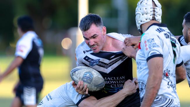 Luke Douglas hits the line. Picture: DC Sports Photography