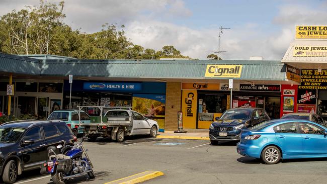 Ashmore Plaza is to get security guards, much to the relief of retailers. Picture: Jerad Williams