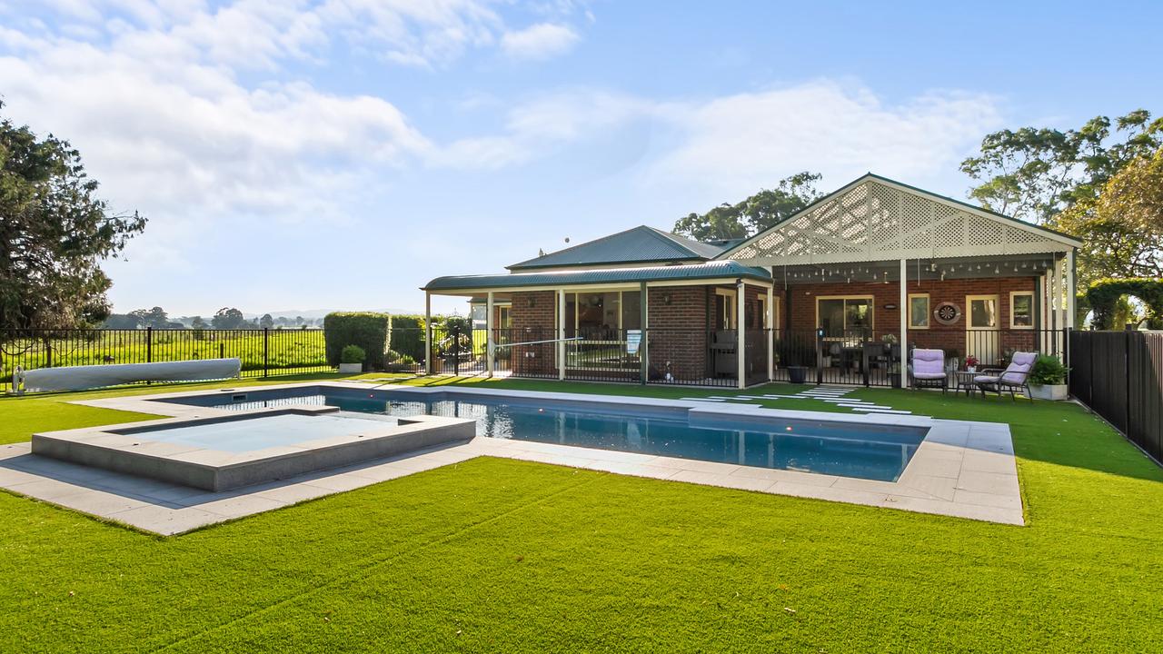 A fully renovated four-bedroom, two-bathroom, study and open plan kitchen, dining and lounge layout is the main home on the Boisdale property. There is another four-bedroom, two-bathroom home, built in 2023 too.