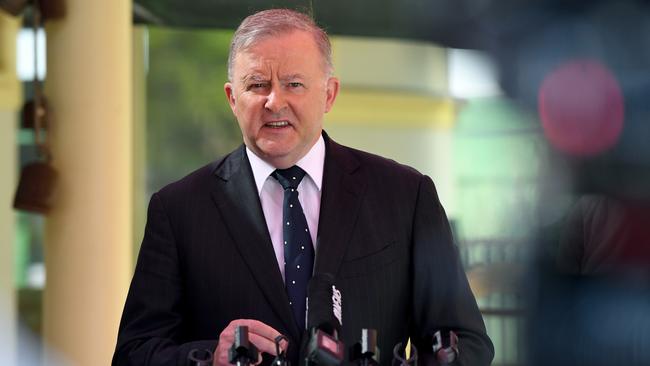 Leader of the Opposition Anthony Albanese. Picture: Bianca De Marchi