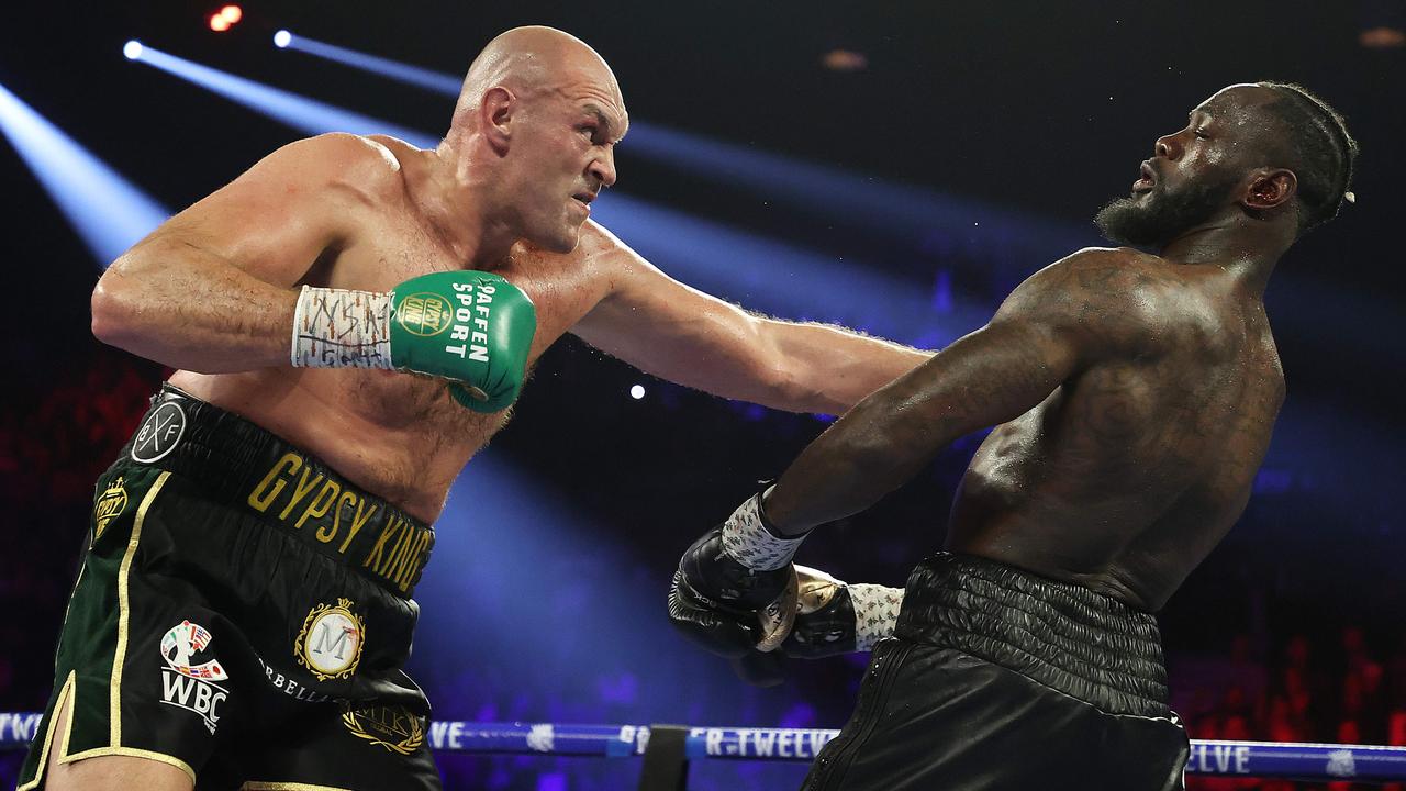 Fury got the better of Wilder last time around. (Photo by Al Bello/Getty Images North America /AFP)