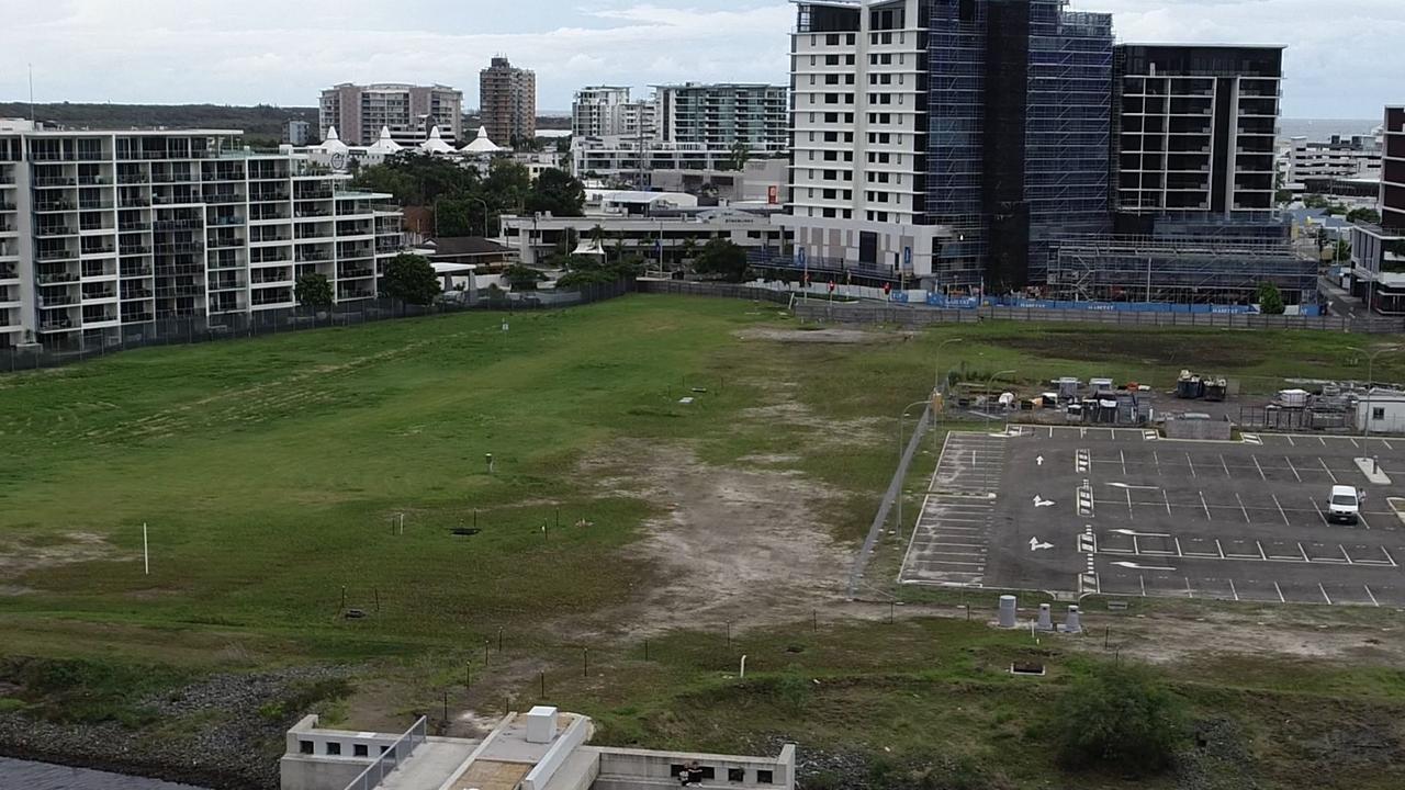 Possible station site in Maroochydore CBD being investigated for the Beerwah to Maroochydore rail line.