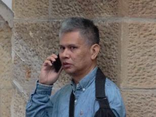 Thanh Danh Van outside Wollongong Court. Picture: Madeline Crittenden