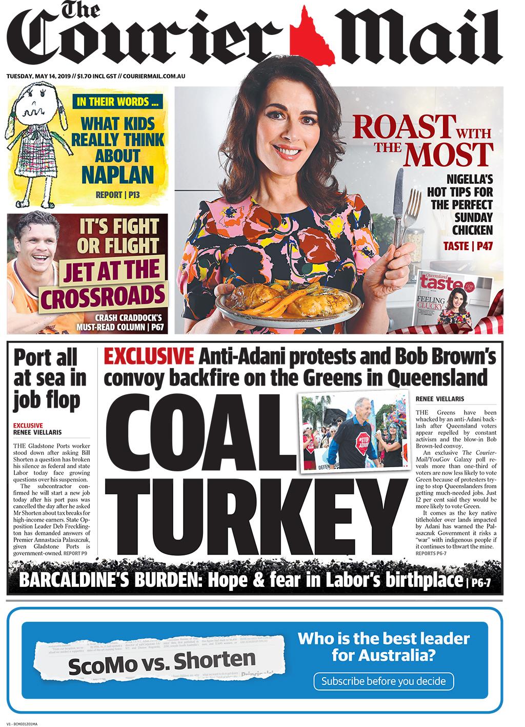 Voters Browned Off By Anti Adani Convoy The Courier Mail 