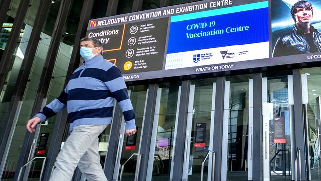 More than one million Australians are getting vaccinated every week. Picture: NCA NewsWire / David Geraghty