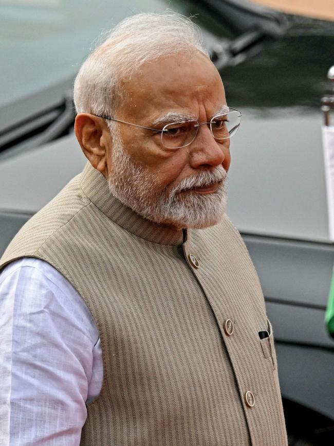 India's Prime Minister Narendra Modi. Picture: Money Sharma/AFP