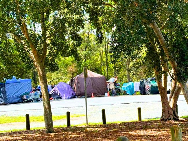 Council, police evict 50 campers from city park