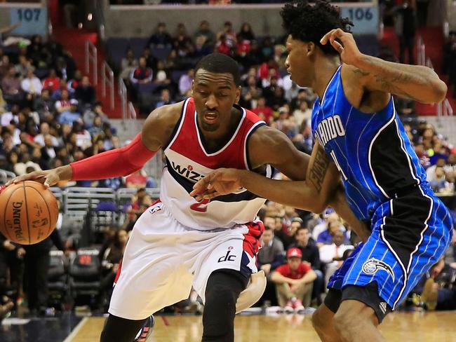 John Wall fell just shy of recording his first triple double of the season. Picture: Getty