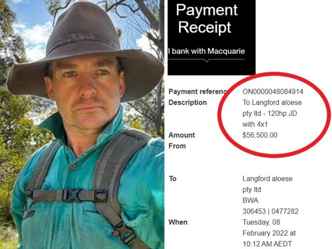 Peter Hastie is paying off a much bigger mortgage after he lost money to a scammer. Picture: Supplied