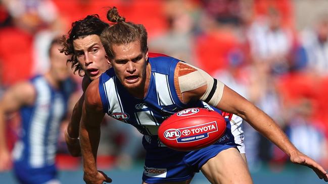 Jed Anderson has made a welcome return to North Melbourne.