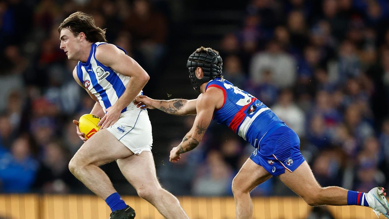 George Wardlaw is developing nicely. Picture: Michael Willson/AFL Photos via Getty Images