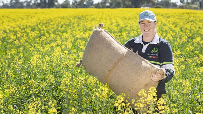 Active Farmers instructor Claire Harrison. Picture: Zoe Phillips