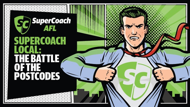 AFL Supercoach battle of the postcodes