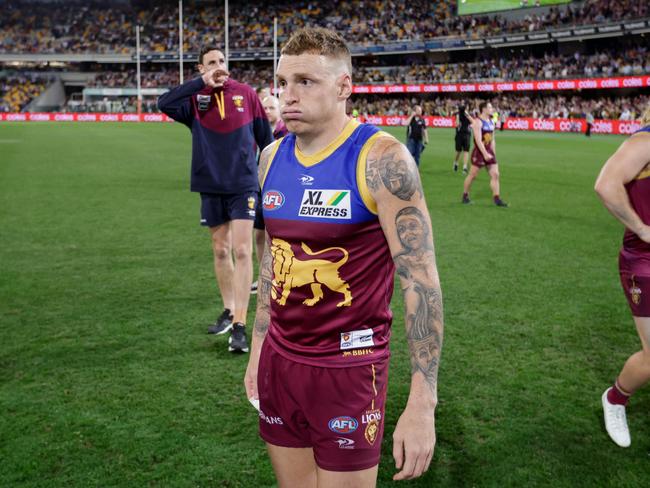 Ex-Lion Mitch Robinson is set to be one of the biggest names in the QAFL for 2023. (Photo by Russell Freeman/AFL Photos via Getty Images)