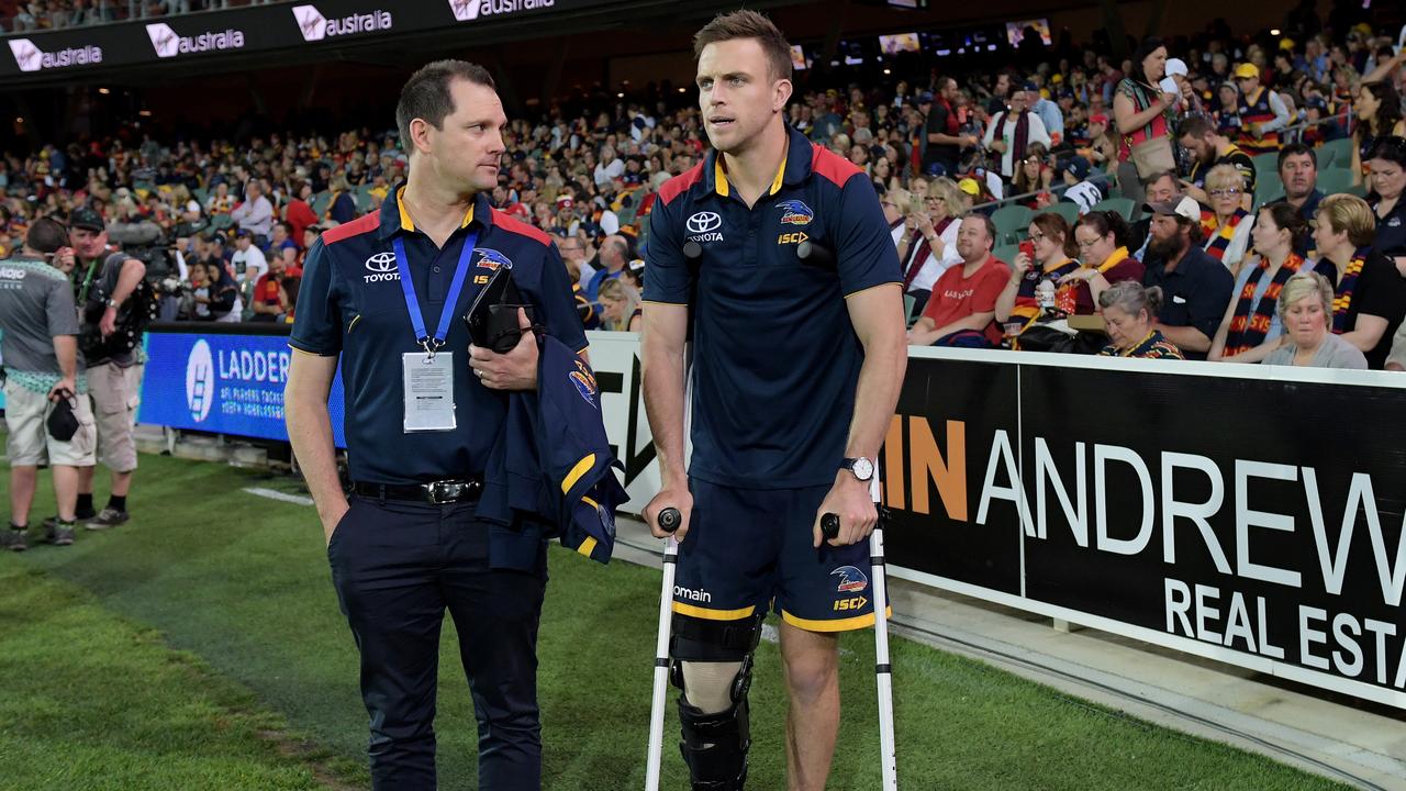 AFL 2018 Adelaide defender Brodie Smith to play SANFL 10 months