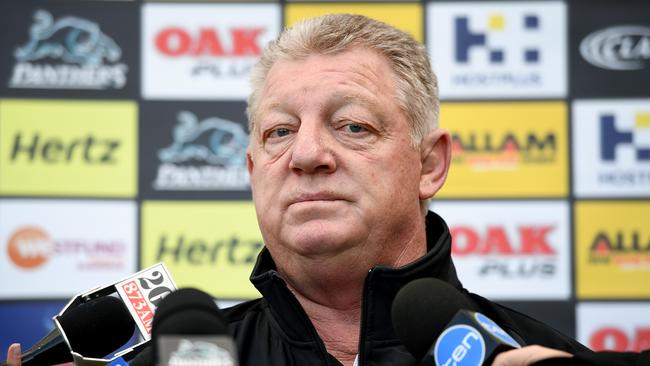 Phil Gould’s commentary of Tigers matches could be over. (AAP Image/Joel Carrett)