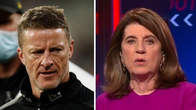 Damien Hardwick has backlisted Caro and 3AW in the article backlash.