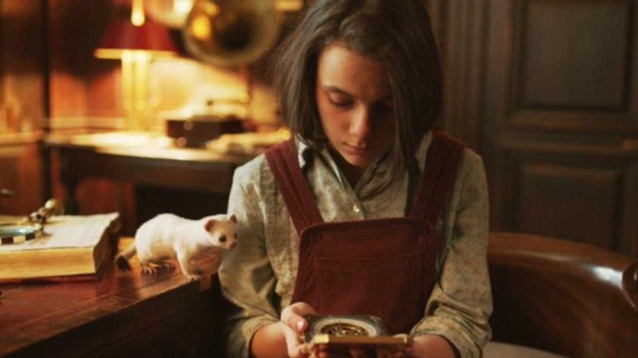 Dafne Keen stars as Lyra in His Dark Materials.