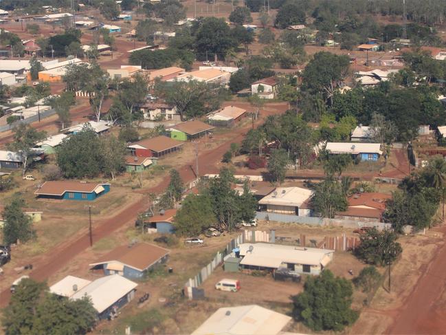 Wadeye from above, aerial, generic. Picture: Jason Walls