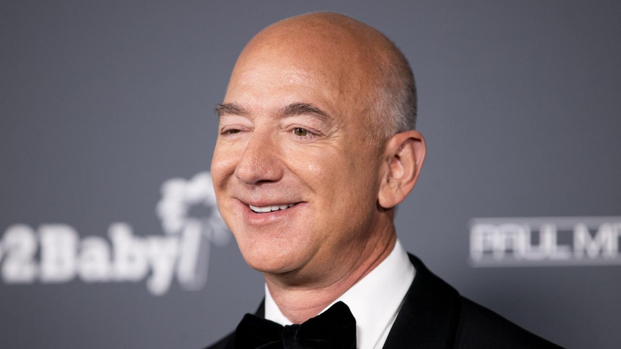 Jeff Bezos copped the second largest hit, behind Elon Musk. Picture: Emma McIntyre/Getty Images