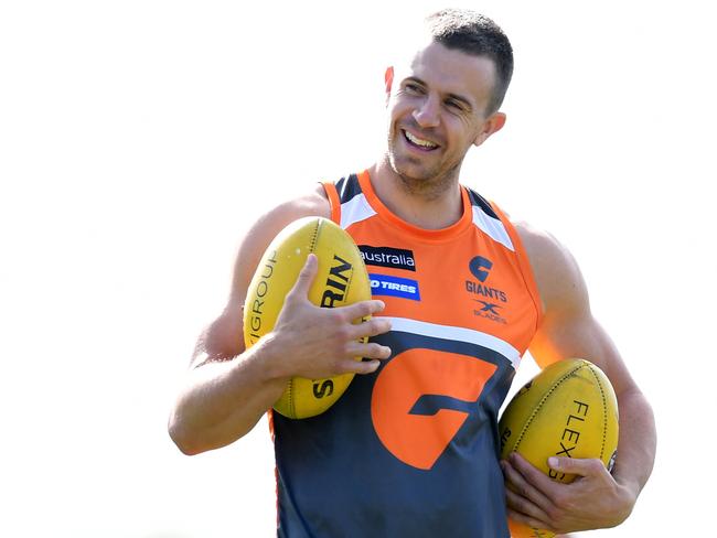 Brett Deledio’s body is letting him down. Picture: AAP