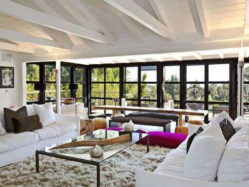 Liam Hemsworth’s former house in Malibu before it burnt down. Picture: Coldwell Banker