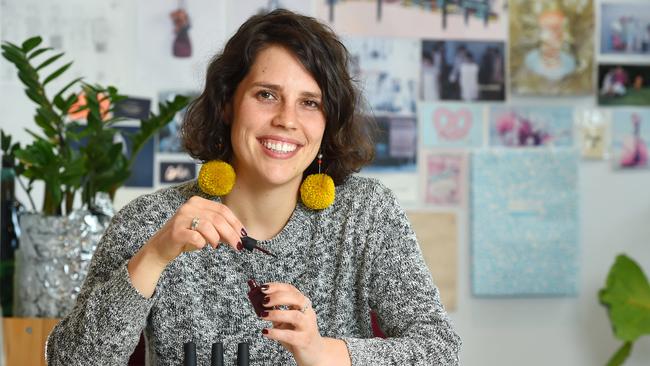 Anna Ross is the founder of Kester Black nail polish. Picture: Josie Hayden