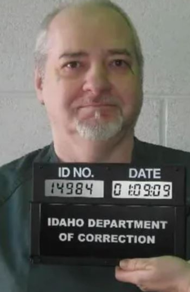 Thomas Creech's execution was botched. Picture: Idaho Department of Correction