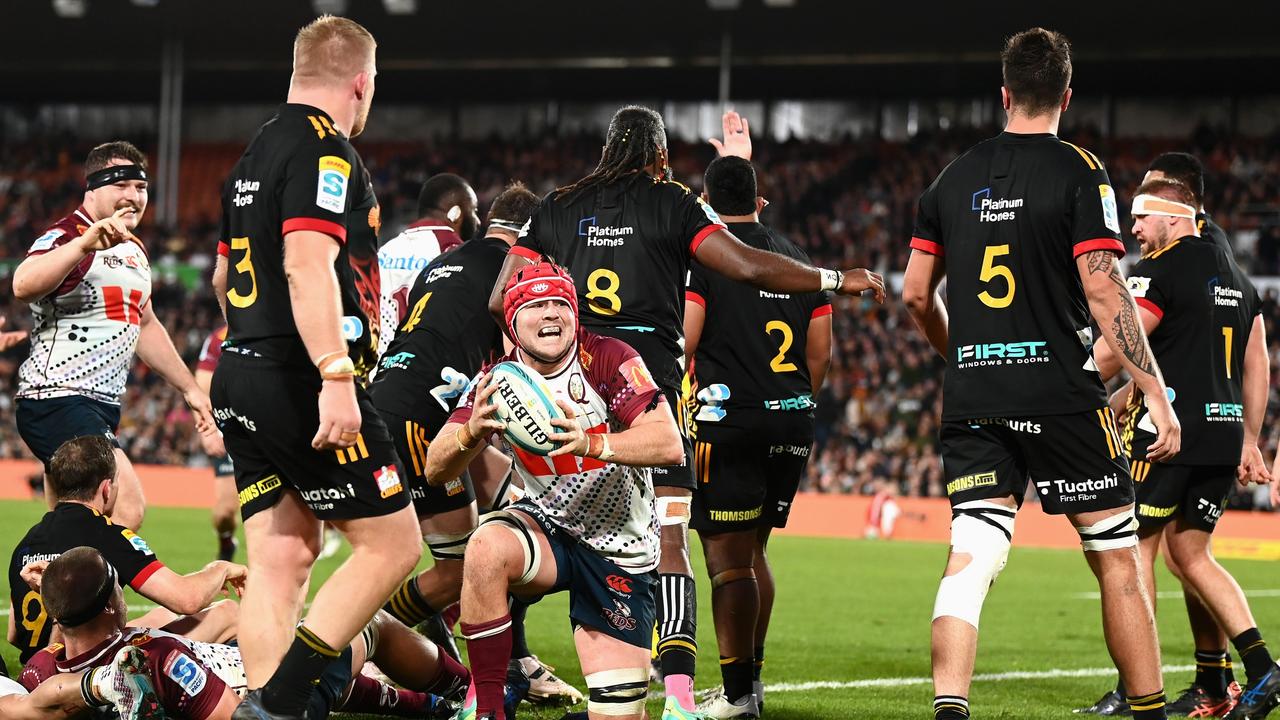 Gallagher Chiefs v Queensland Reds Quarter Final - FMG Stadium Waikato