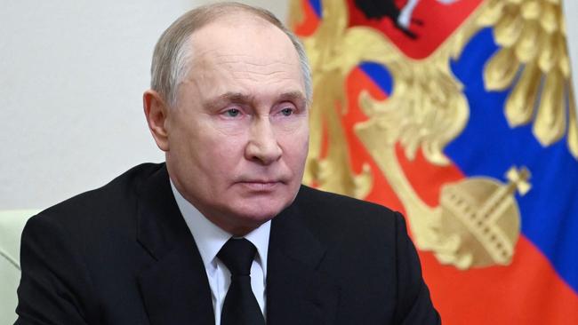 Putin addressed the attack in an address on Saturday. Picture: Pavel Byrkin/Pool/AFP