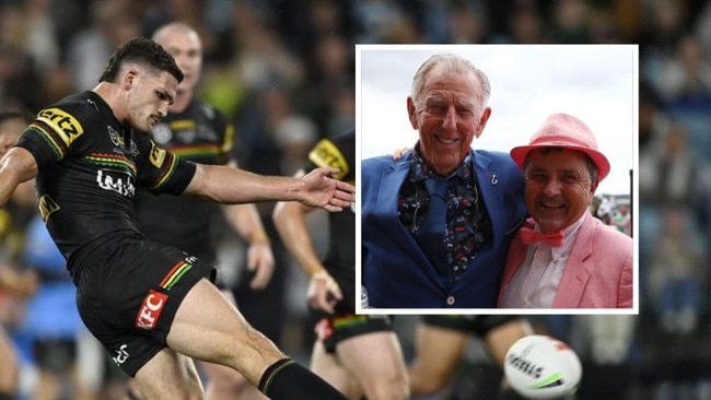 John Singleton and the Penrith Panthers. Photos: Getty Images/NRL Photos