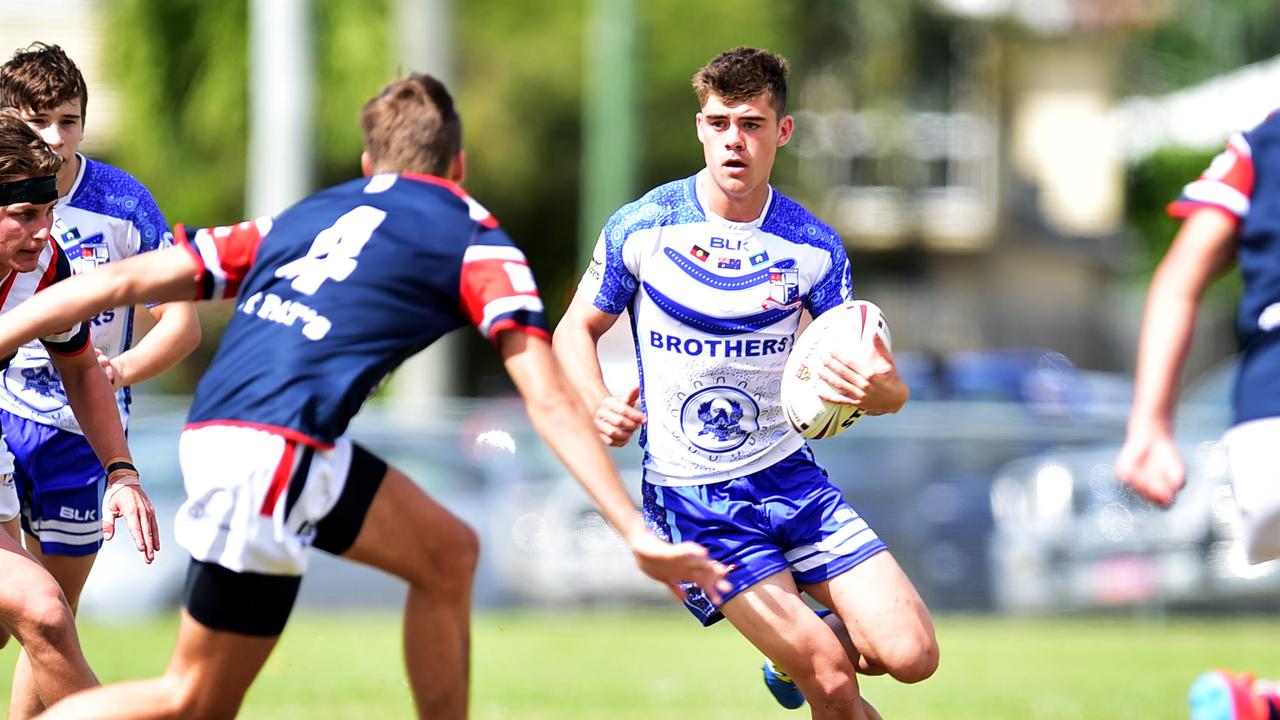 QSSRL; Aaron Payne Cup - Ignatius Park College and St Pats, Mackay. IPC's Jake Bourke. Picture: Alix Sweeney