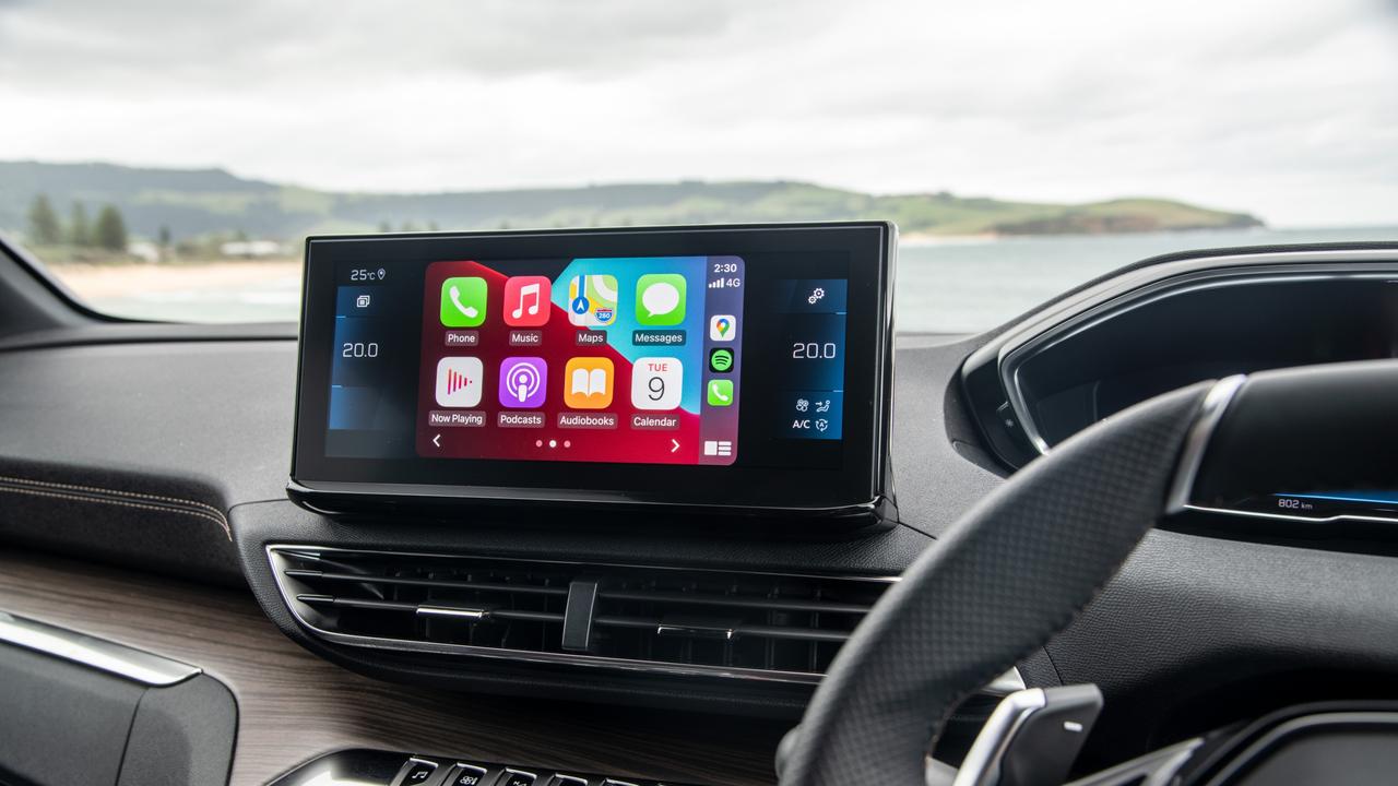 Apple CarPlay is among the standard features.